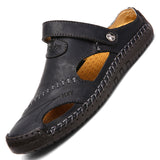 Sandalias de verano para hombre con punta cerrada