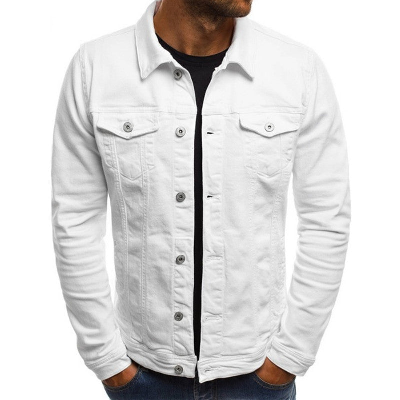 Chaqueta vaquera clásica para hombre