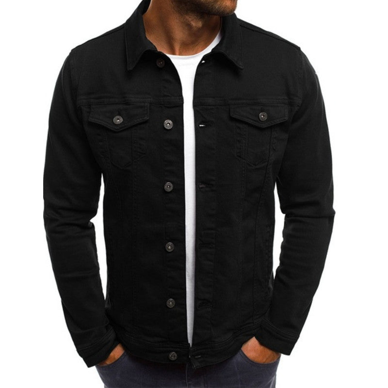 Chaqueta vaquera clásica para hombre