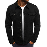 Chaqueta vaquera clásica para hombre