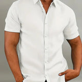 Camisa Polo Clásica de Manga Corta para Hombre
