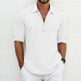 Camisa Polo Clásica de Lino