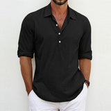 Camisa Polo Clásica de Lino