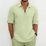 Camisa Polo Clásica de Lino