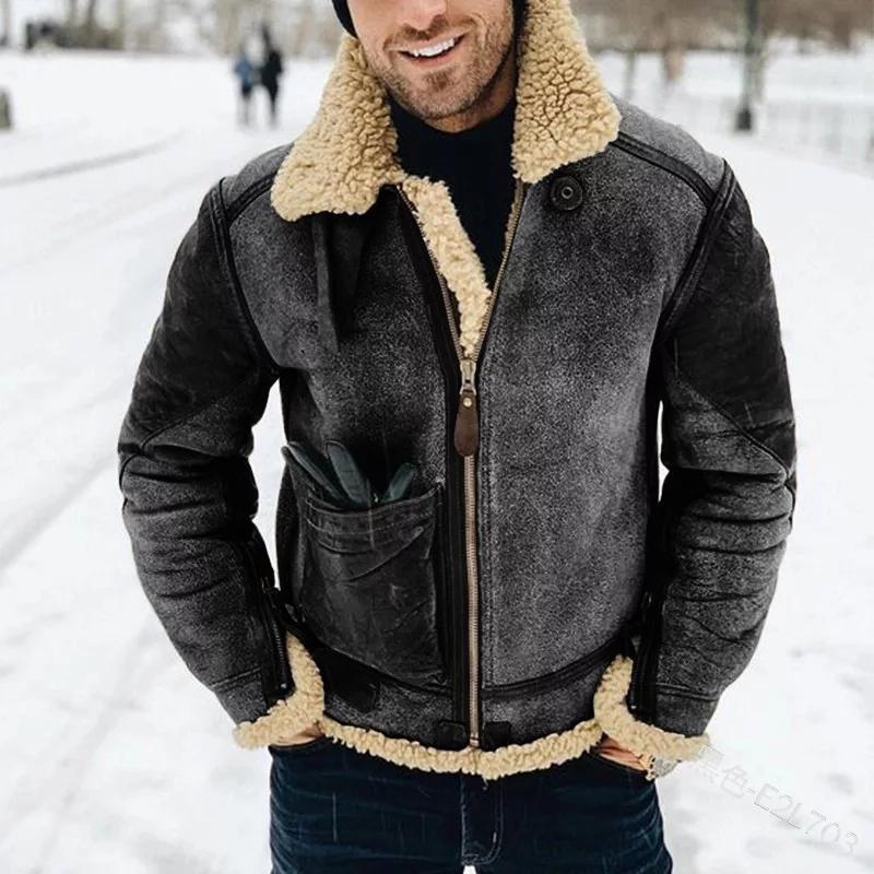 Chaqueta de cuero premium