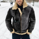 Chaqueta de cuero premium