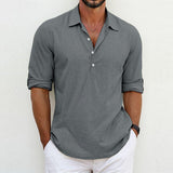 Camisa Polo Clásica de Lino