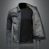 Carl - Chaqueta de mezclilla vintage