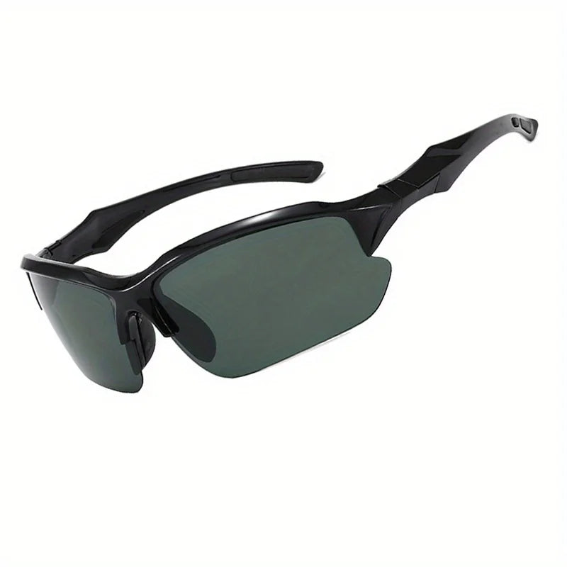 Gafas de sol deportivas polarizadas que desafían el viento