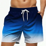 Bañadores para hombre con bloque de color degradado