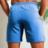 Pantalones cortos de gimnasio para hombre de secado rápido