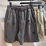 Shorts vintage desgarrados