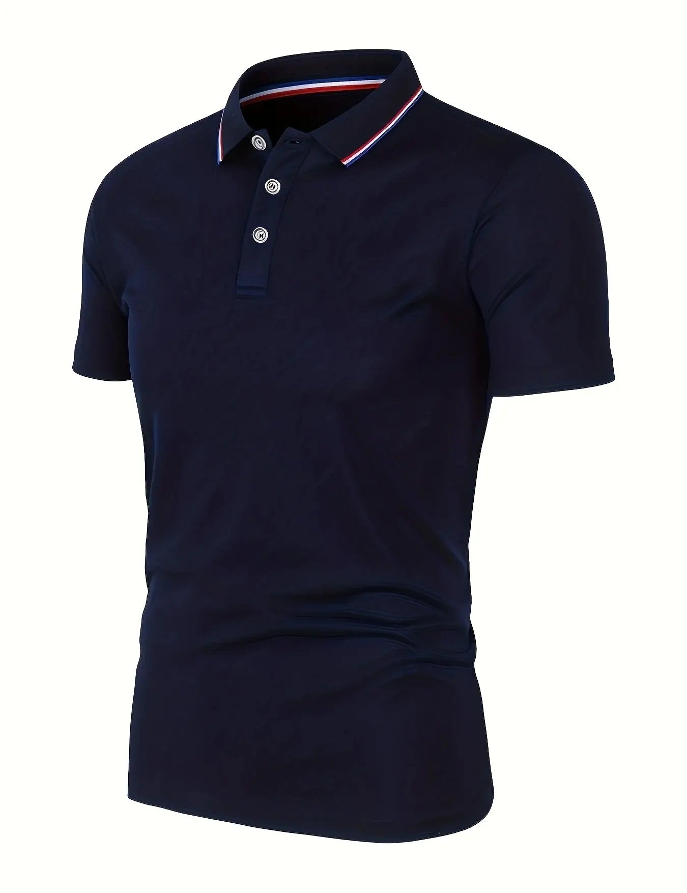 Camiseta Polo de Algodón Transpirable Premium para Hombre