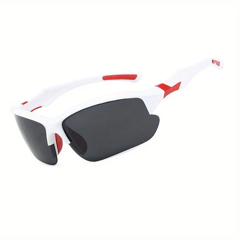 Gafas de sol deportivas polarizadas que desafían el viento