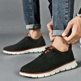 Comfy Max - Zapatos Ortopédicos Cómodos de Punto para Hombres