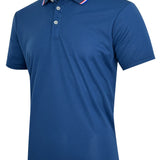 Camiseta Polo de Algodón Transpirable Premium para Hombre