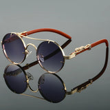 Gafas de sol vintage "Panther" – Protección UV400 Unisex Retro Ovaladas