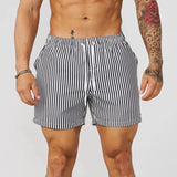 Pantalones cortos deportivos casuales de verano para hombre