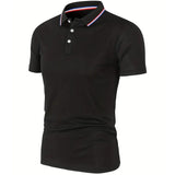 Camiseta Polo de Algodón Transpirable Premium para Hombre