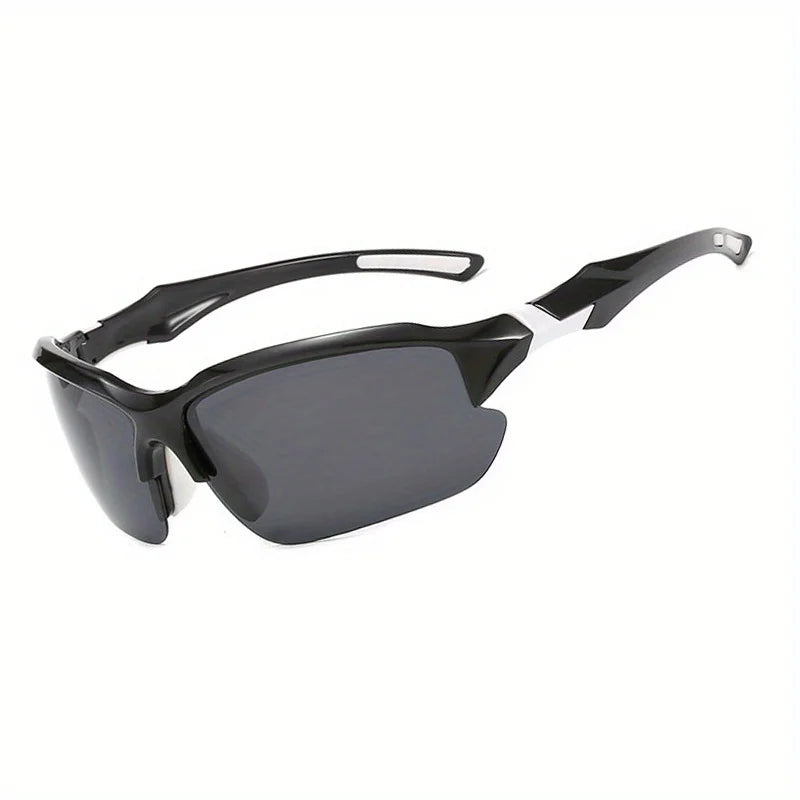 Gafas de sol deportivas polarizadas que desafían el viento