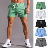 Pantalones cortos casuales de verano para hombre 100% algodón transpirable