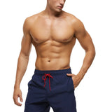 Bañador de secado rápido para hombre con bolsillos con cremallera