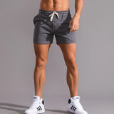Pantalones cortos casuales de verano para hombre 100% algodón transpirable