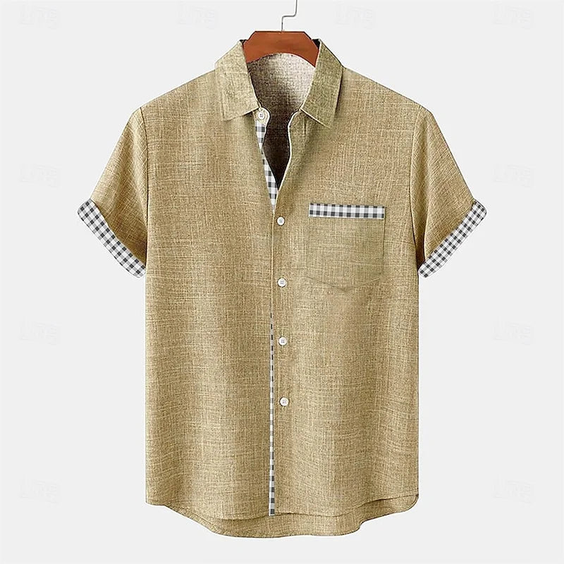 Camisa de seda Alfonso para máxima comodidad y transpirabilidad