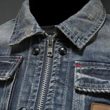 Carl - Chaqueta de mezclilla vintage