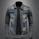 Carl - Chaqueta de mezclilla vintage