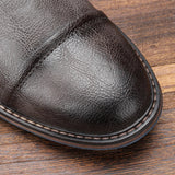 Botas de cuero Frontier comodidad duradera suela antideslizante para hombre