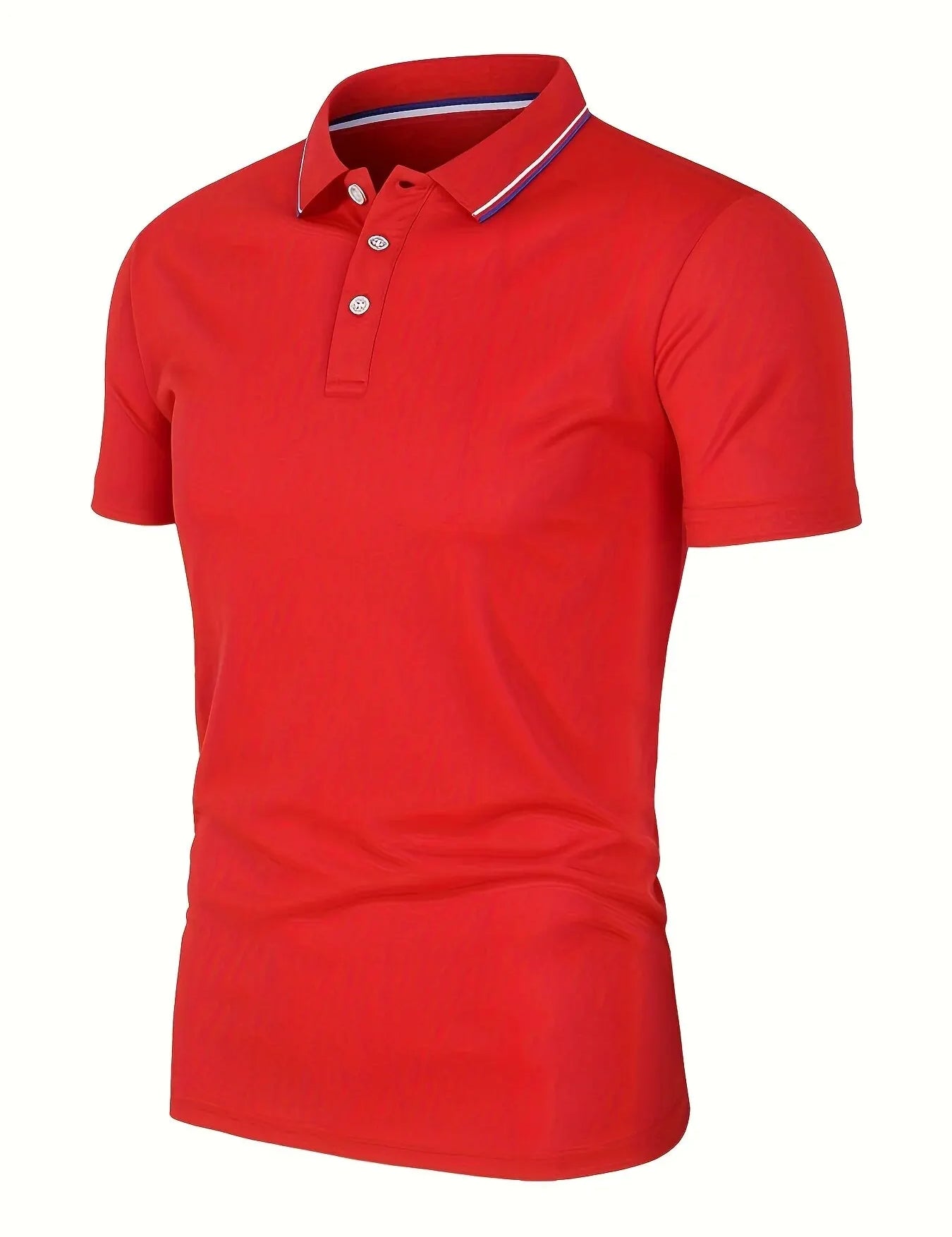 Camiseta Polo de Algodón Transpirable Premium para Hombre