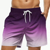 Bañadores para hombre con bloque de color degradado