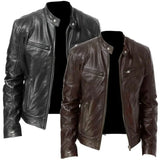 Jett | Chaqueta clásica de cuero para hombre