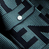 Chaqueta Vintage de Punto Azul Celeste