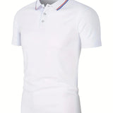 Camiseta Polo de Algodón Transpirable Premium para Hombre