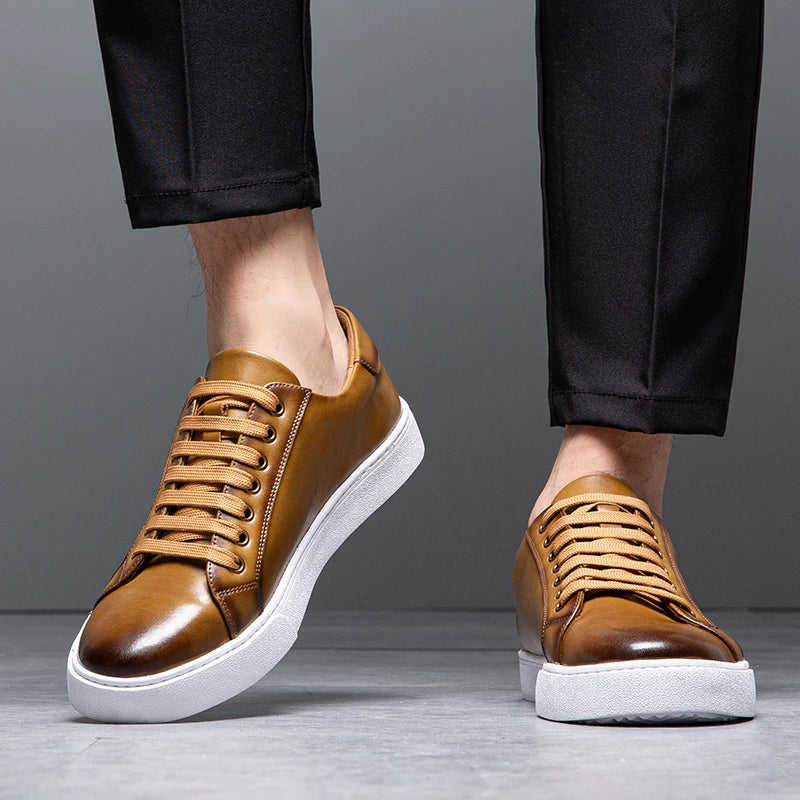 Franco - Zapatilla cómoda de cuero