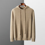 Sudadera con capucha de lana merino premium