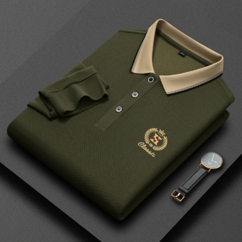 Camisa Polo Clásica de Punto para Hombre