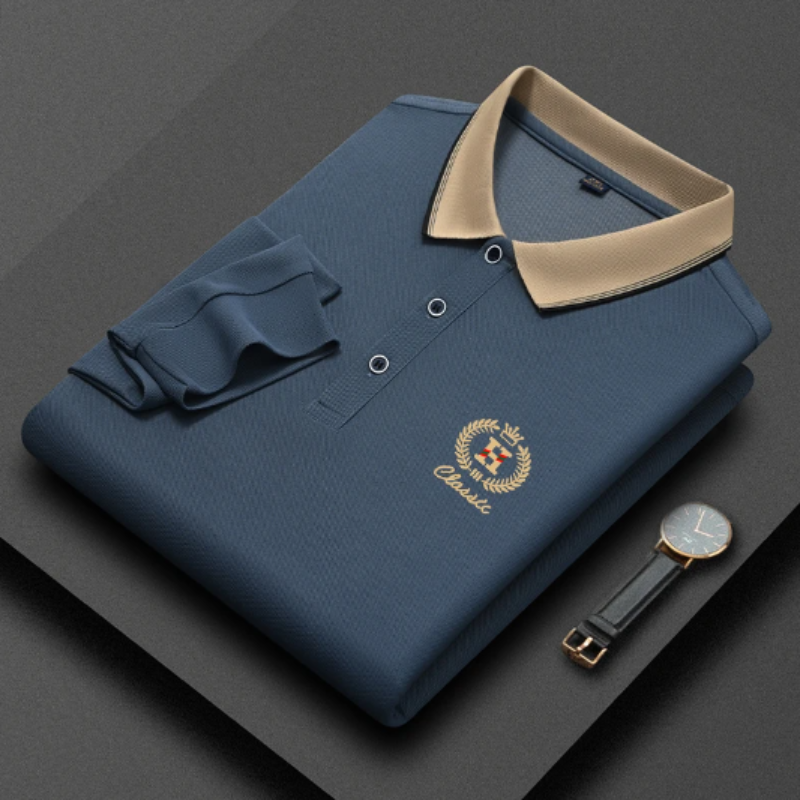 Camisa Polo Clásica de Punto para Hombre