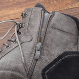 Botas de cuero Frontier comodidad duradera suela antideslizante para hombre