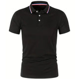 Camiseta Polo de Algodón Transpirable Premium para Hombre