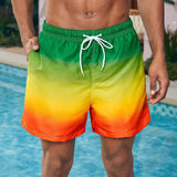 Bañadores para hombre con bloque de color degradado