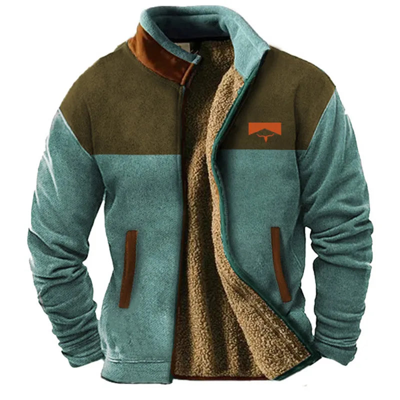 Chaqueta Sherpa "Outwest" – Abrigo exterior de forro polar ultra cálido y acogedor
