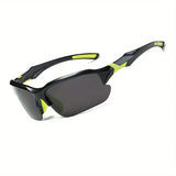 Gafas de sol deportivas polarizadas que desafían el viento