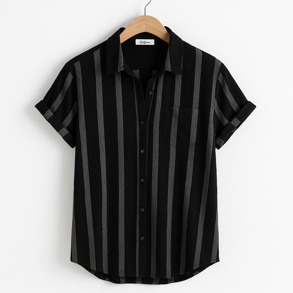 Camisa de Lino Rayada Castello