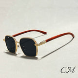 Gafas de sol retro de madera Giovanni™ – Montura de bambú unisex UV400