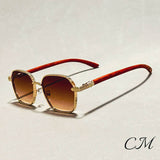 Gafas de sol retro de madera Giovanni™ – Montura de bambú unisex UV400