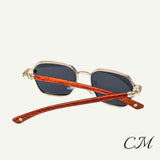 Gafas de sol retro de madera Giovanni™ – Montura de bambú unisex UV400