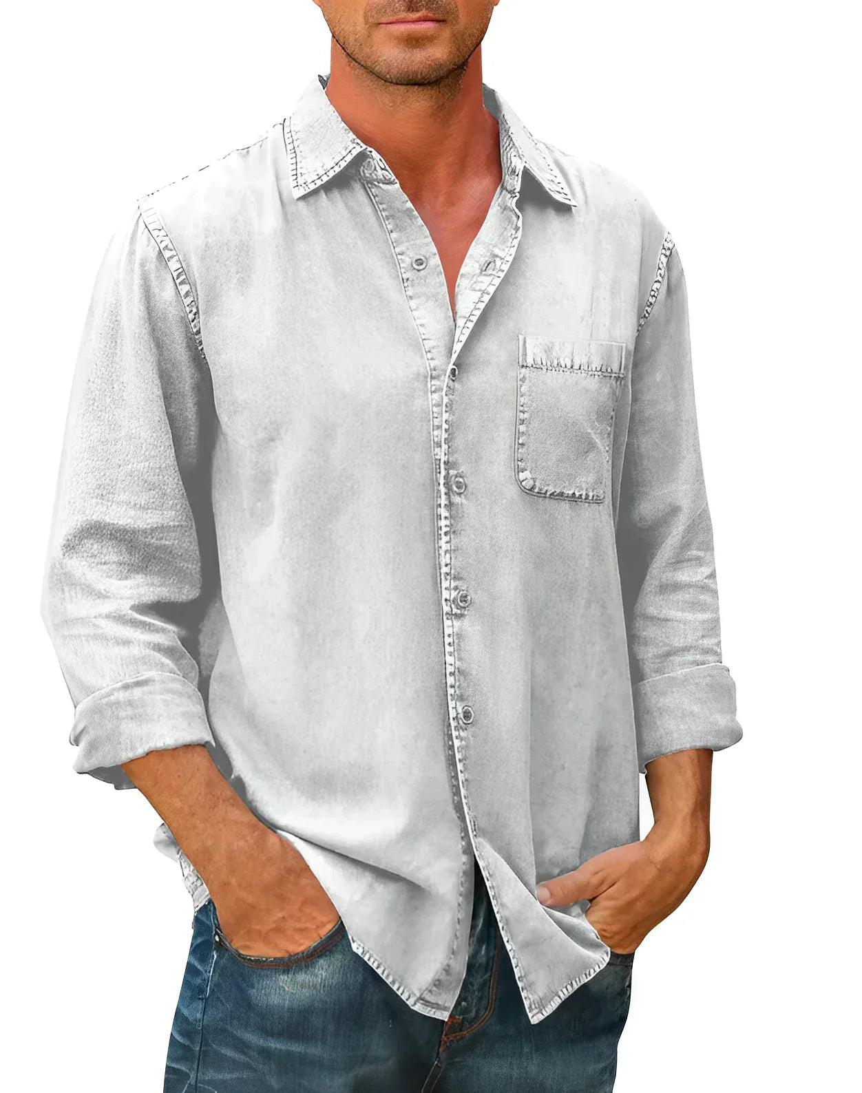 Mason | Camisa casual de manga larga